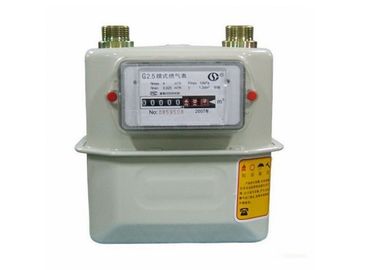 High Accuracy Smart Gas Meter , Easy Handle IC Card Prepaid House Gas Meter