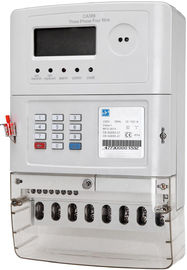 DTSK150 3 Phase Prepaid Electricity Meters , BS Mounting Smart Prepaid Meters